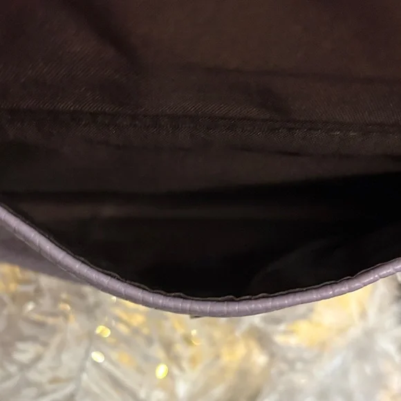 B.O.C. Born Concepts Lavender and Brown Crossbody Bag or a wristlet! - Picture 4 of 12